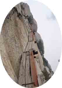 El camino del Rey, el Chorro, España.