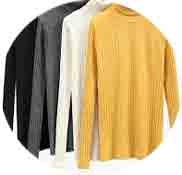 El mismo jersey en diferentes colores.