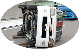 Volcar, caer de lado